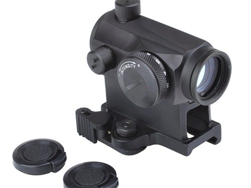 Specwarfare Airsoft. AIM-O 30mm AP Military Red Dot Sight w/ Z Type QD  Mount (BK)