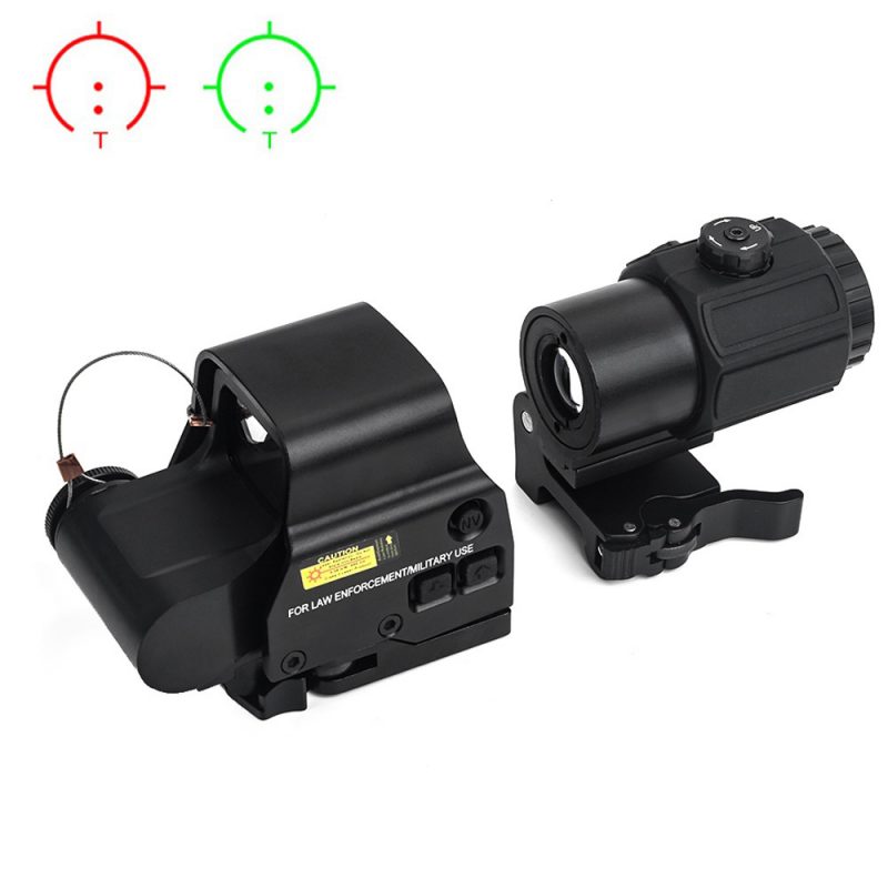 HHS Red/Green Holographic Hybrid Sight EXPS with G43 Magnifier Guangzhou Sanbi International